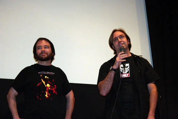 Rob Reider with Steven Shea at Enzian